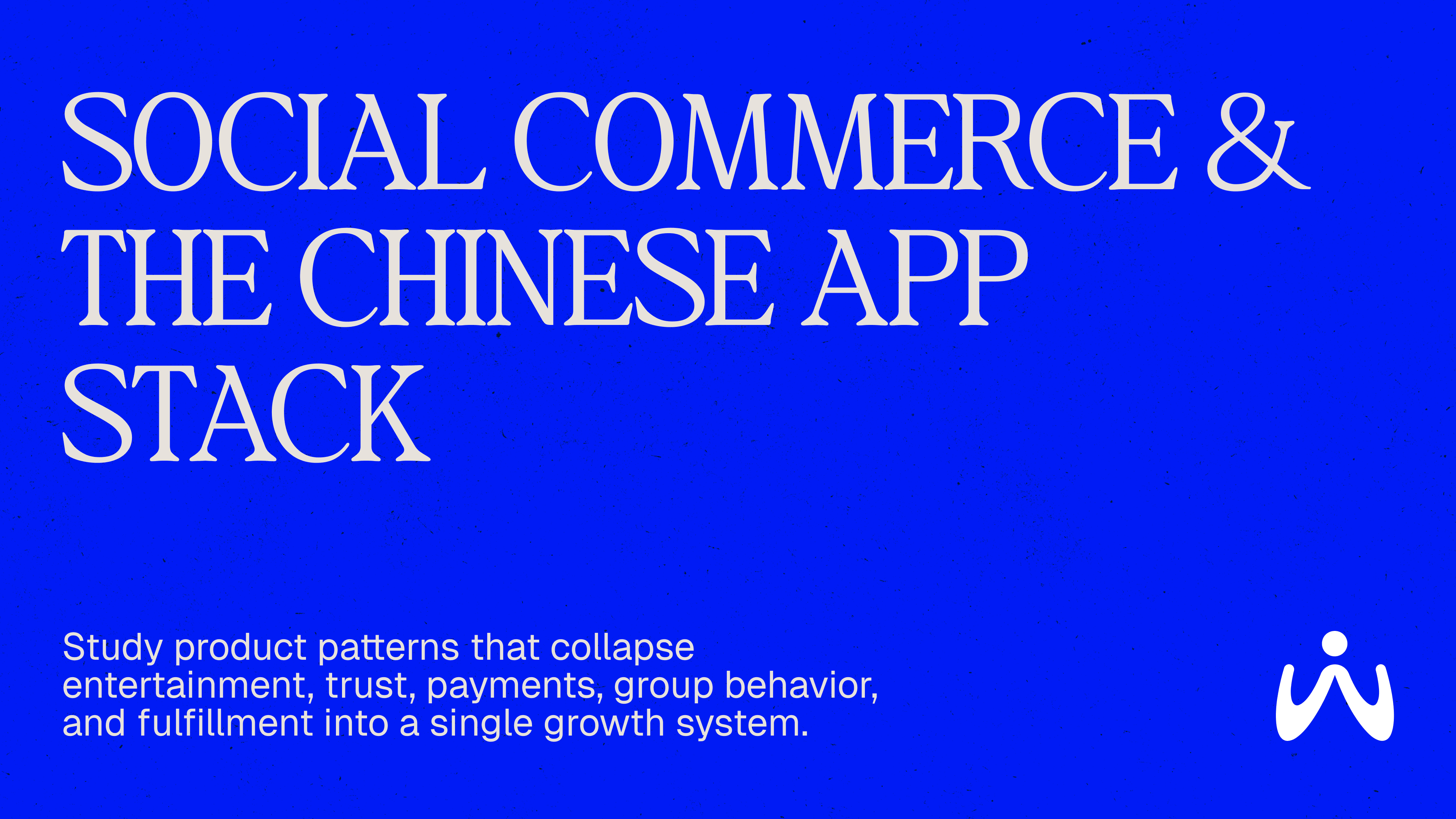 Social Commerce and the Chinese App Stack chapter preview